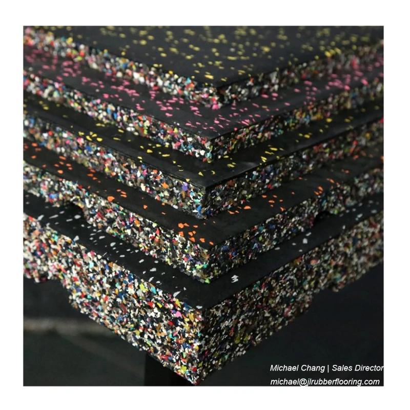 Gym floor rubber shock absorber dampers JL Rubber