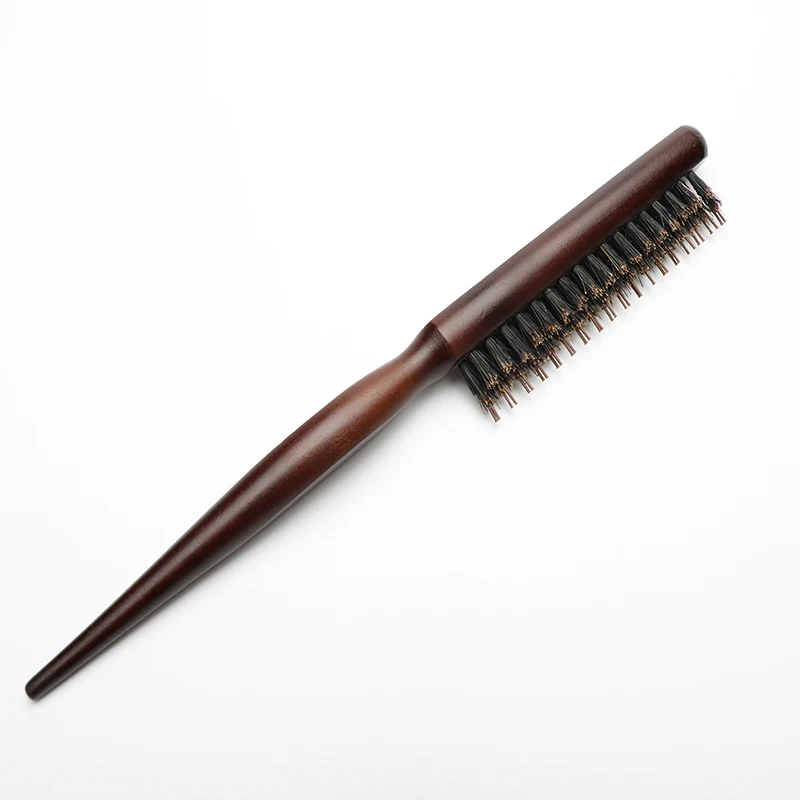 Abeis High Quality Hand-Make Wooden Hair Comb Styling Tool Comb Antistatic Boar Hair Brush