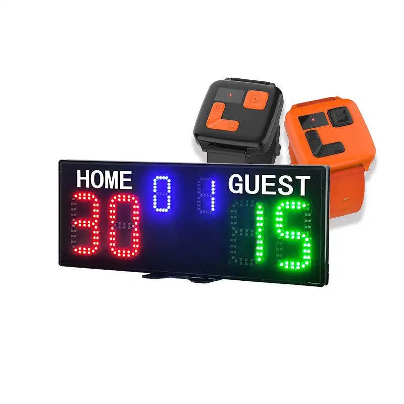 YIZHI Portable Scoreboard Basketball Electronic Billiard Cricket Indoor Stadium Cornhole Boards Swimming Manual Scoring Board
