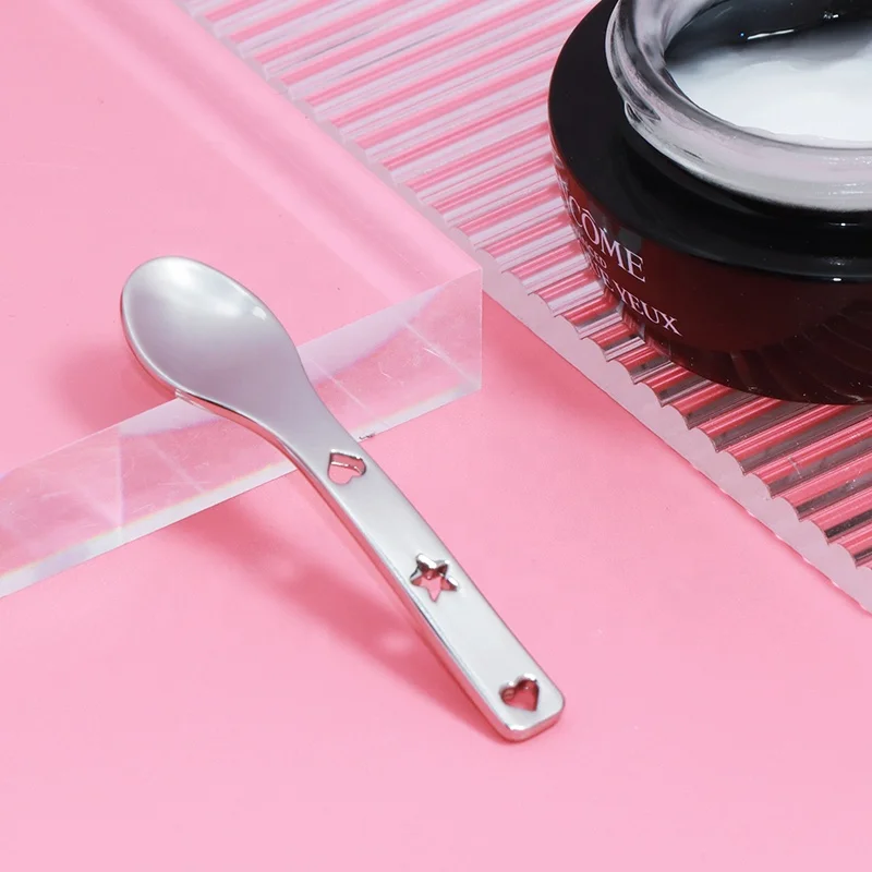 Hollow hole handheld Makeup Eye Cream Scoop Stick facial mask mixing spatulas spoon