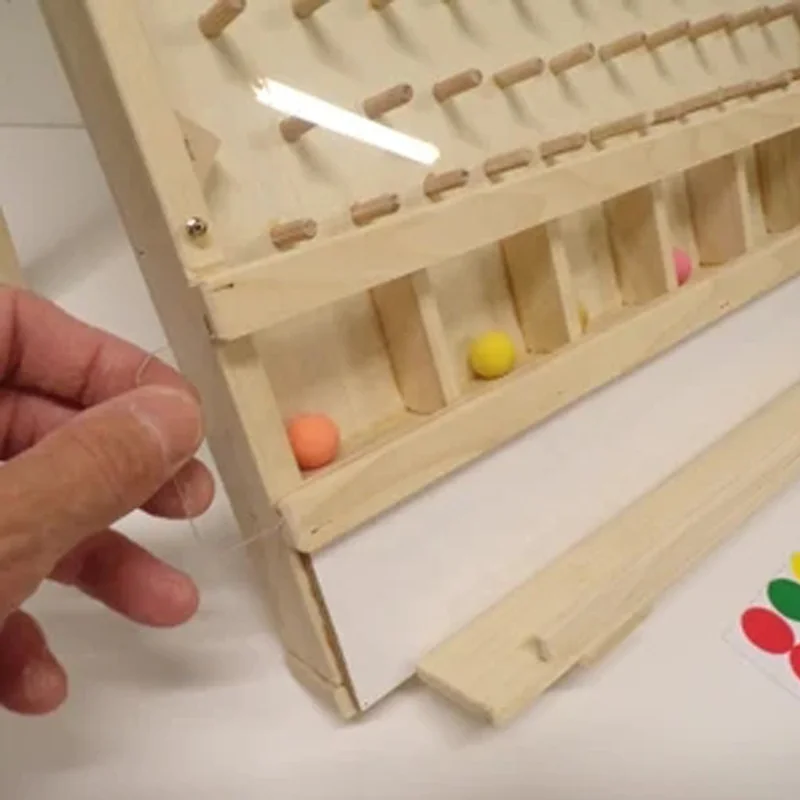 Plinko Board Game Ball Drop Dry Erase Board for Party