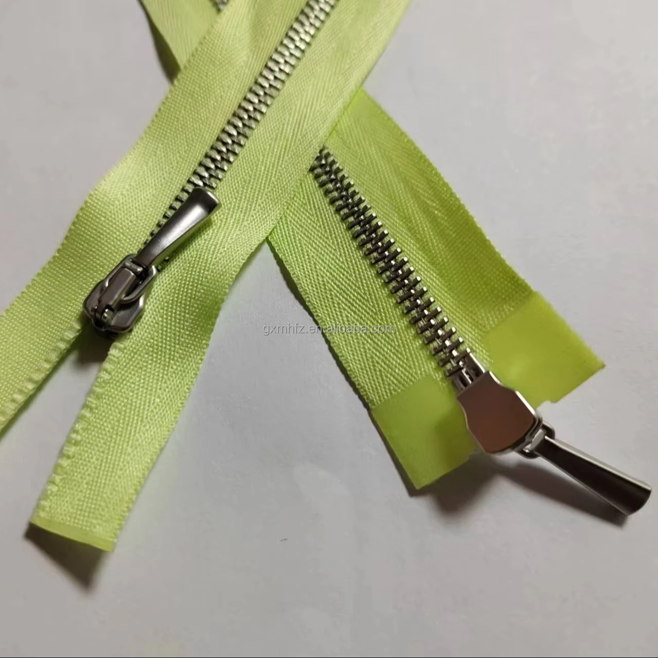 Mini Double Zipper Cute Small Size Auto-Lock Toy Zipper for Home Textiles Special Use Double Slide Zipper