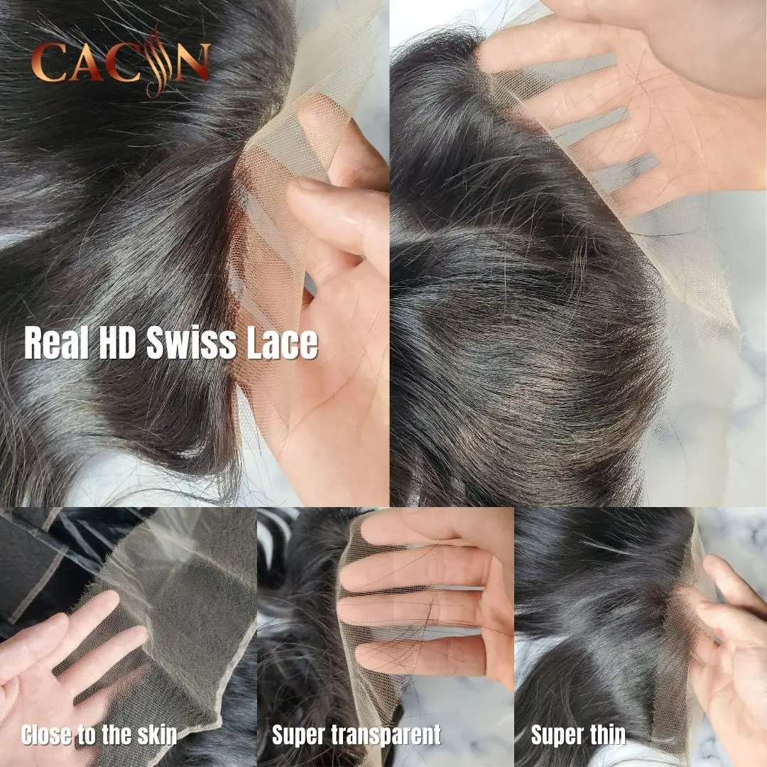 Cacin Express Brazilian Hair Factory Unprocessed Hair Mink Raw Curly Human Hair with Closure Lace,grade 14A Natural Hairline