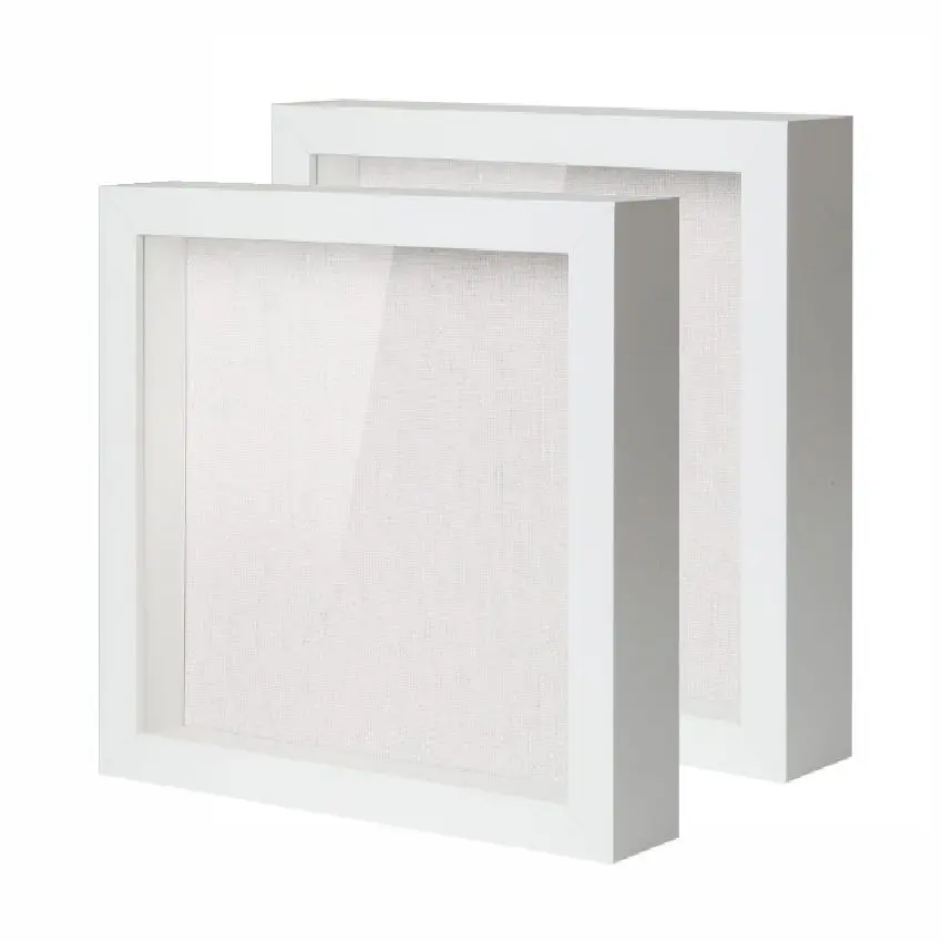 wholesale A4 Size white 3D Frame Shadow Box for Portrait Flower Animal Scenery with Shadow Box Frame