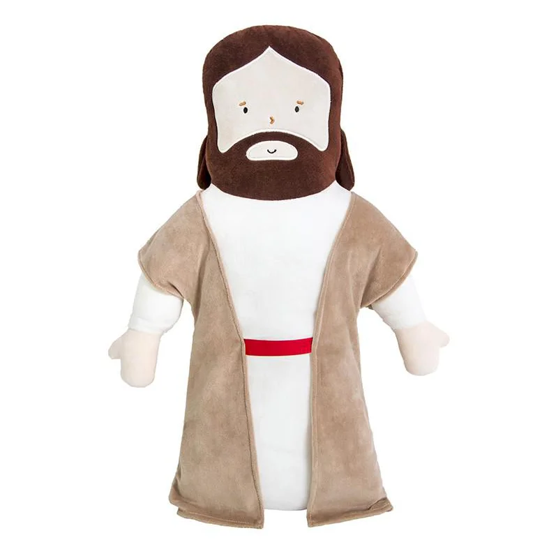 Wholesale hot sale promotional high quality creative fashion popular Plush Jesus Pillow Jesus Christ Plush Stuffed Toy