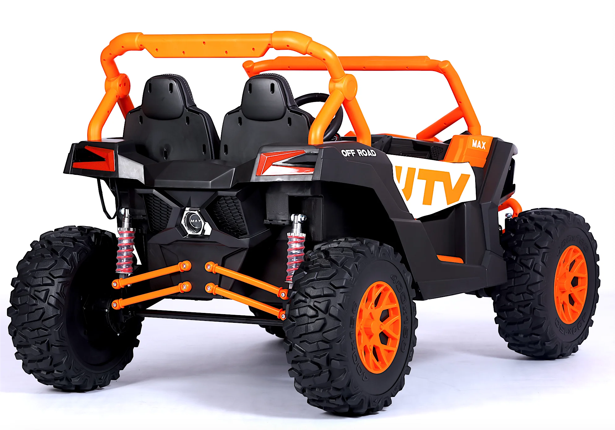 24V Kids UTV Car, 4WD Powerful Buggy with Remote Control for Big Kids
