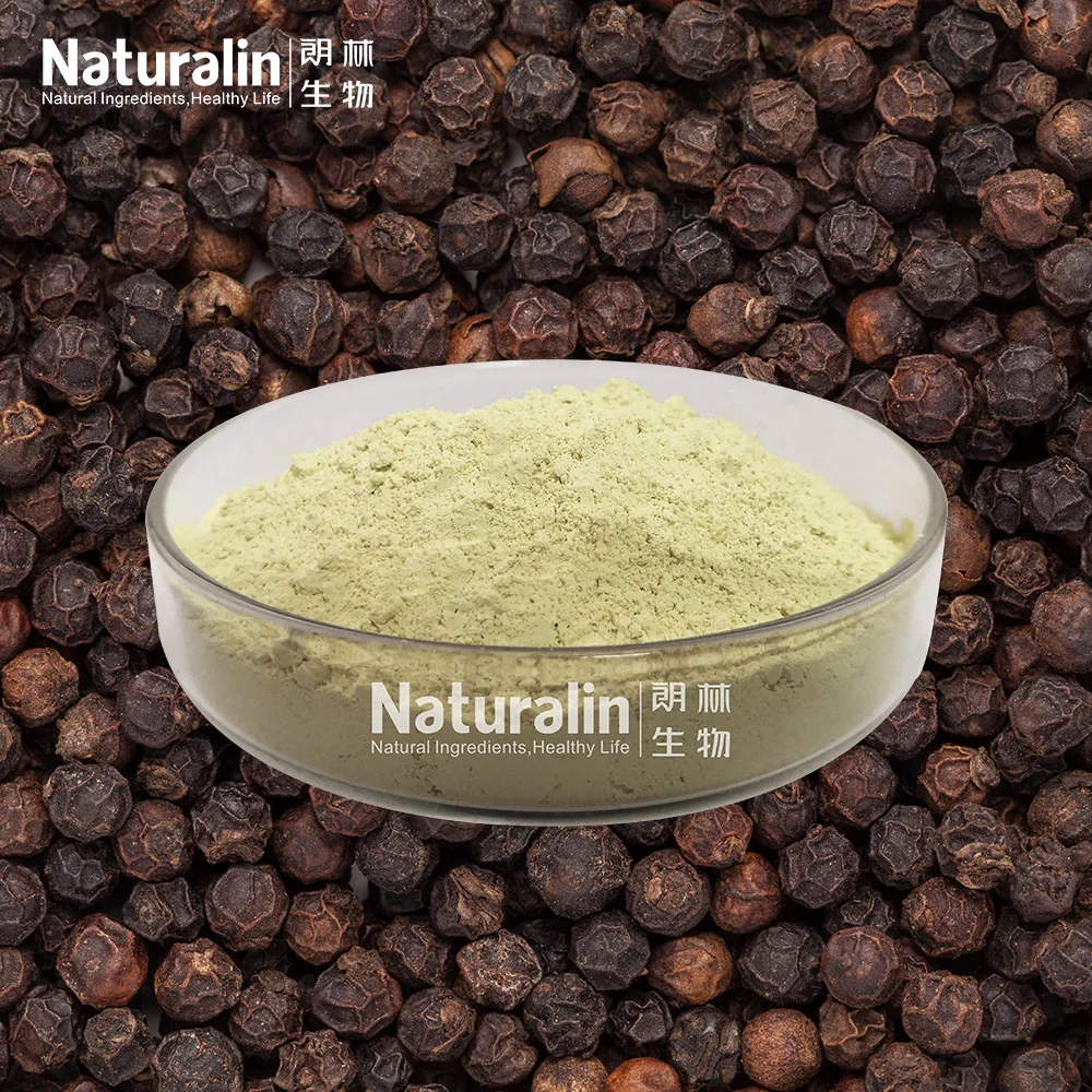 Naturalin  Wholesale High Quality Health Supplements Piper Nigrum  L Black Pepper Extract 95% Piperine