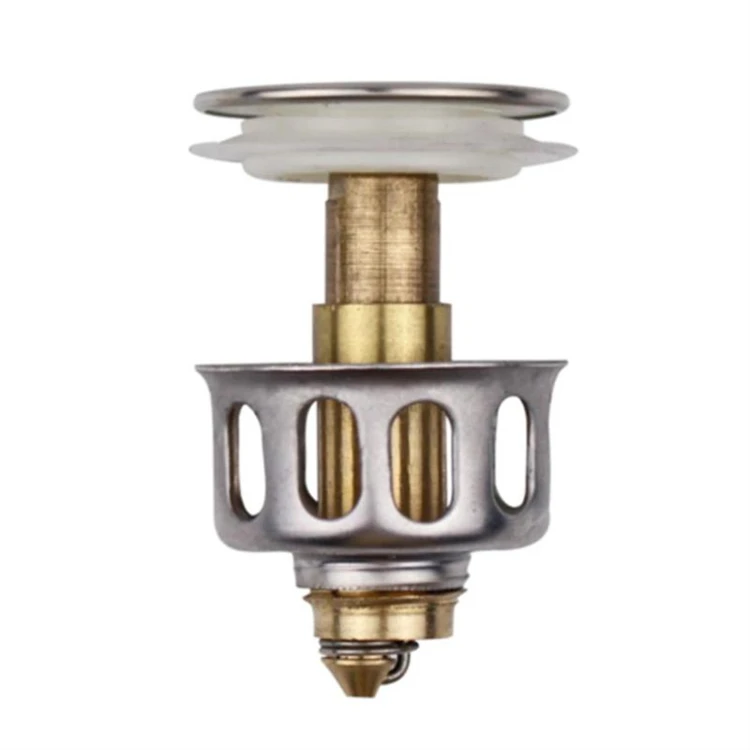 Прыгающий сердечник для раковины, крышка для раковины, керамические большие аксессуары для раковины, спускной пружинный прыгающий чехол K6Z4