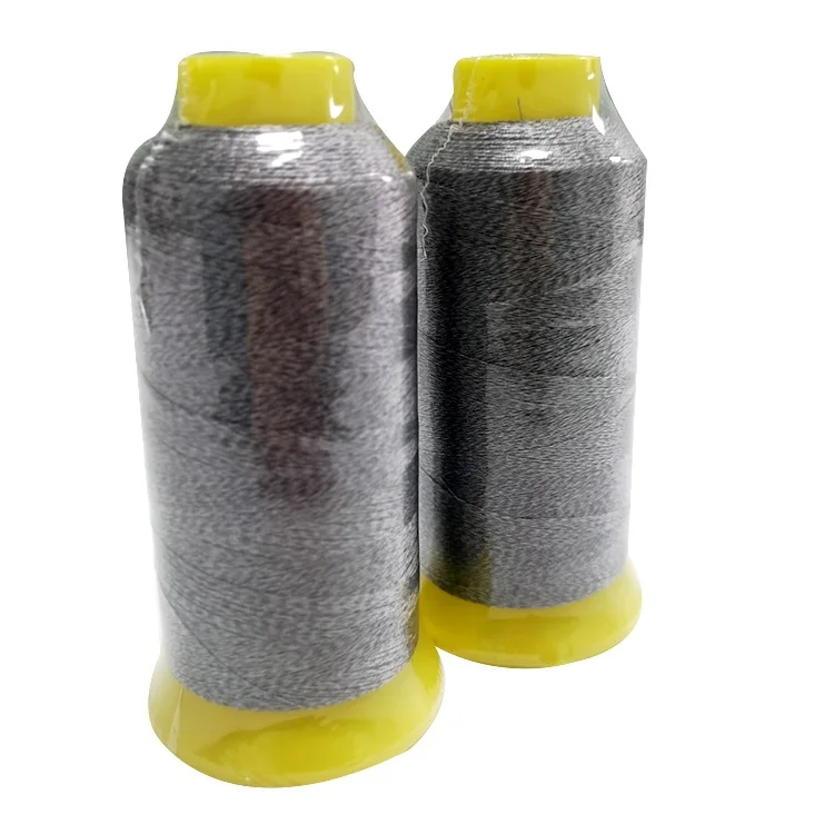 Cleanroom Antistatic Fabric / Garment Use ESD Anti static Conductive Sewing Thread