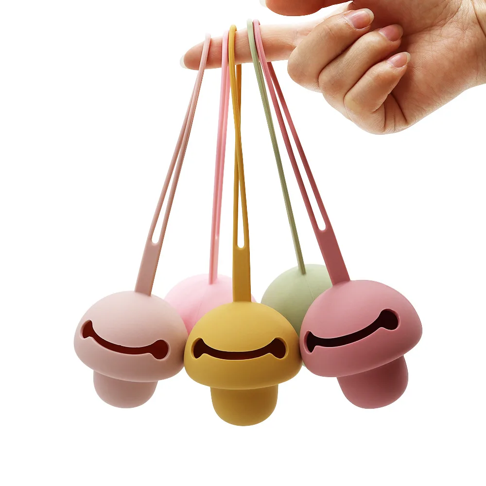 Wholesale Portable Silicone Baby Soother dummies Pacifier nipple Case holder Bag Box for 0-24m