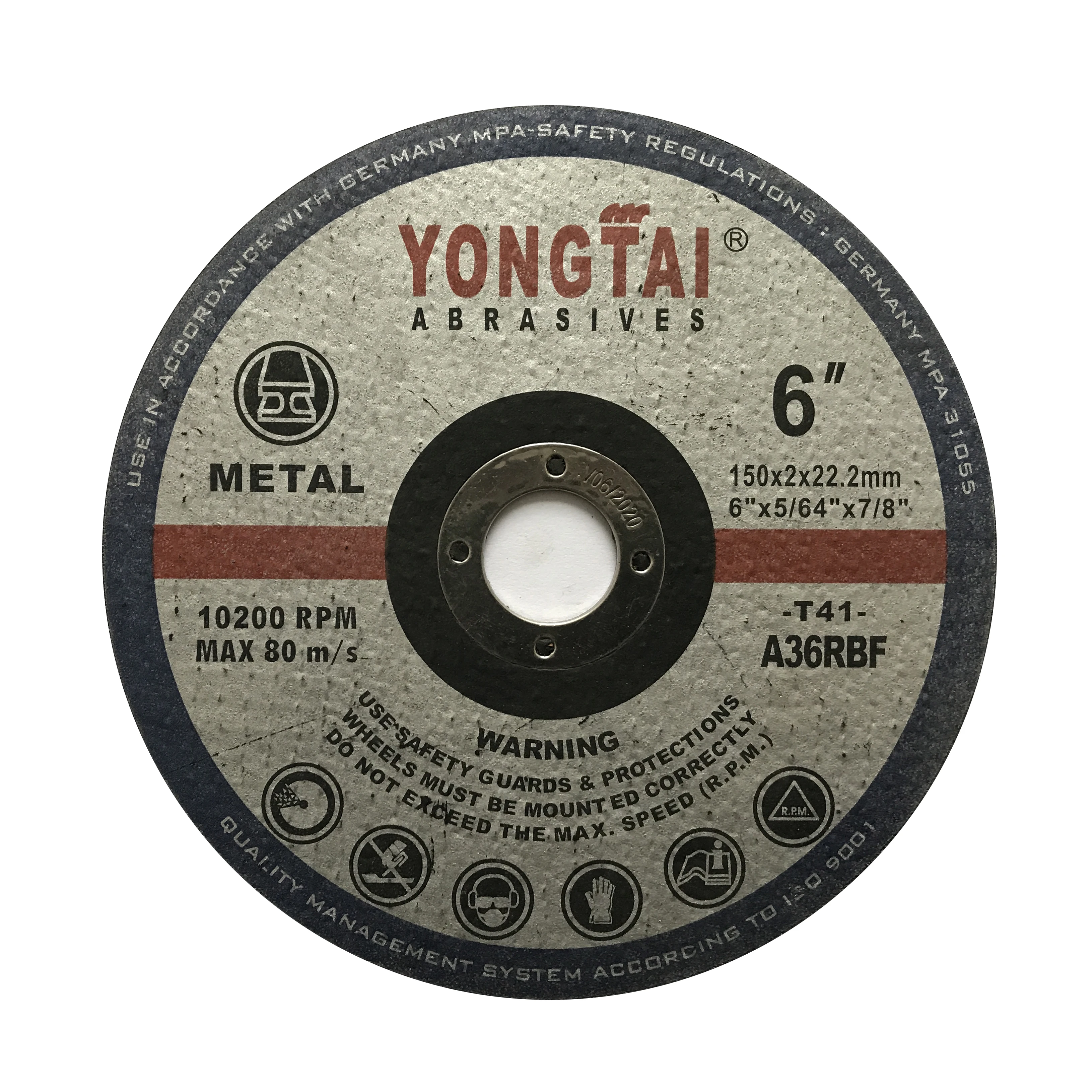 Wholesale USA 6 INCH Disco de Corte Angle Grinder Metal Cutting Disc