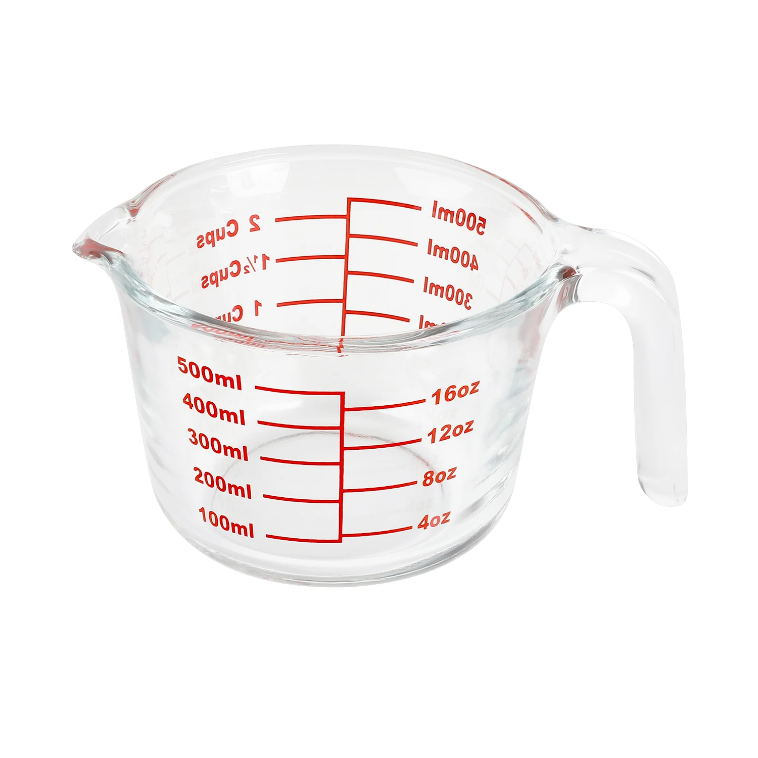 Measuring Glass Cup Glass Kitchen Lead Free Glass Measuring Cup