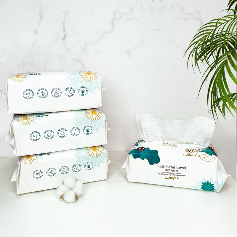 Disposable Face Bath Towels for Beauty Salons Non-woven Kitchen Facial Hair Cleaning Hand Towel