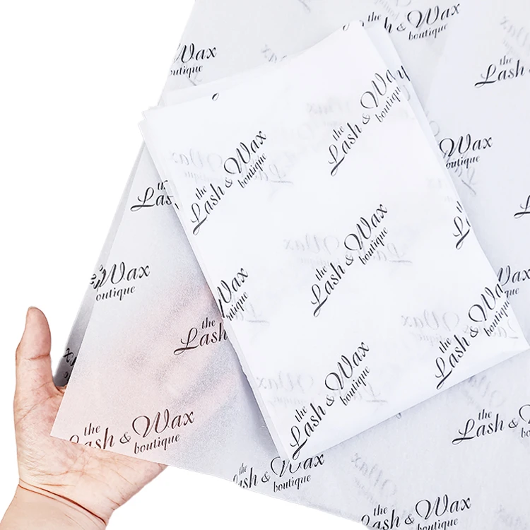 2024 Custom Wrapping Tissue Paper Packing Brand Tissue Papers with company logo wrapping paper for clothing