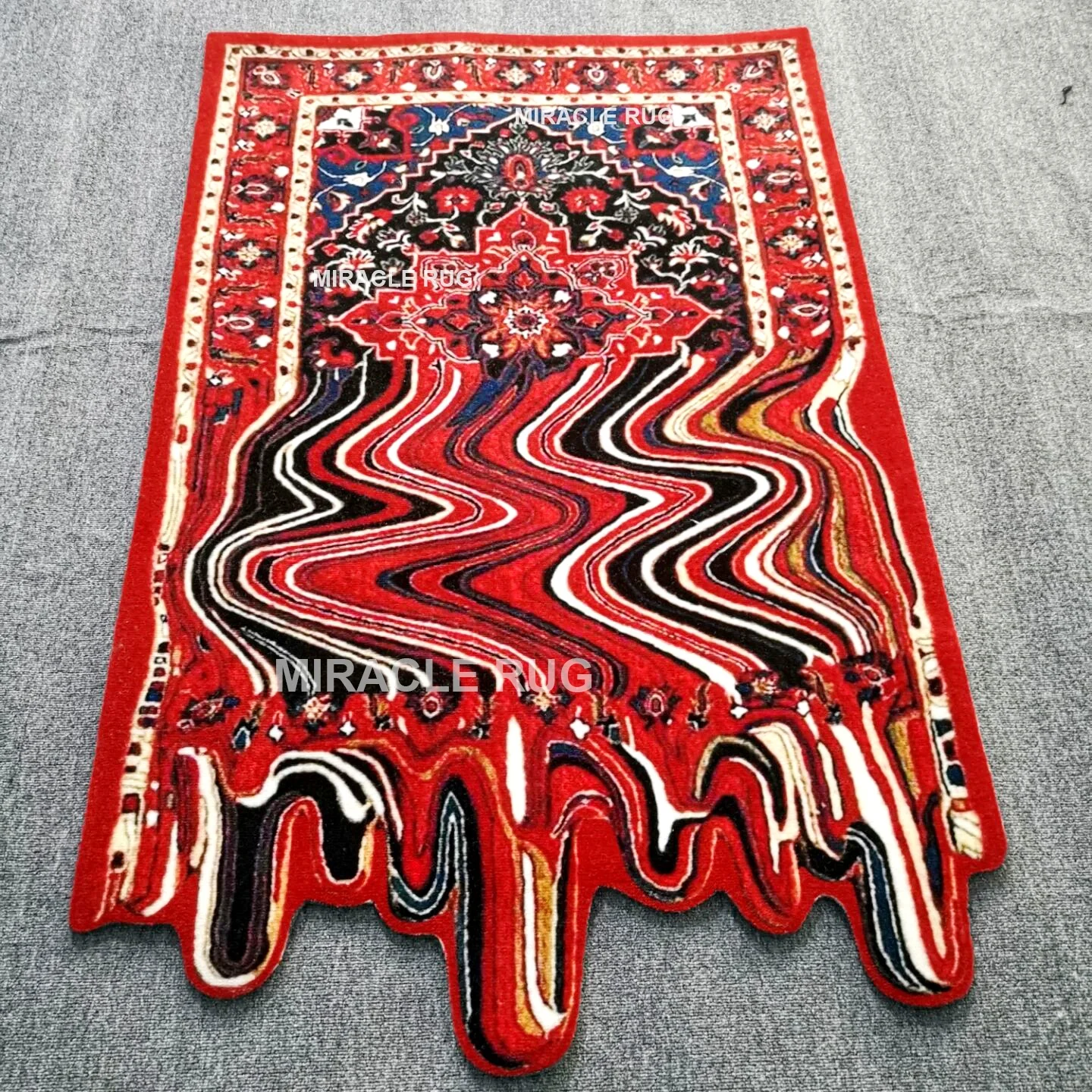 Wholesale Custom Personalized Made Melting Rug Logo Designer Persian Hand Tufted Handmade Customised Rugs