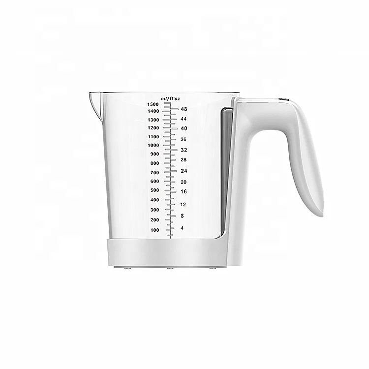 Кухонные весы с большой емкостью, цветные регулируемые Цифровые кухонные приборы для приготовления пирожных, стеклянная мерная чашка