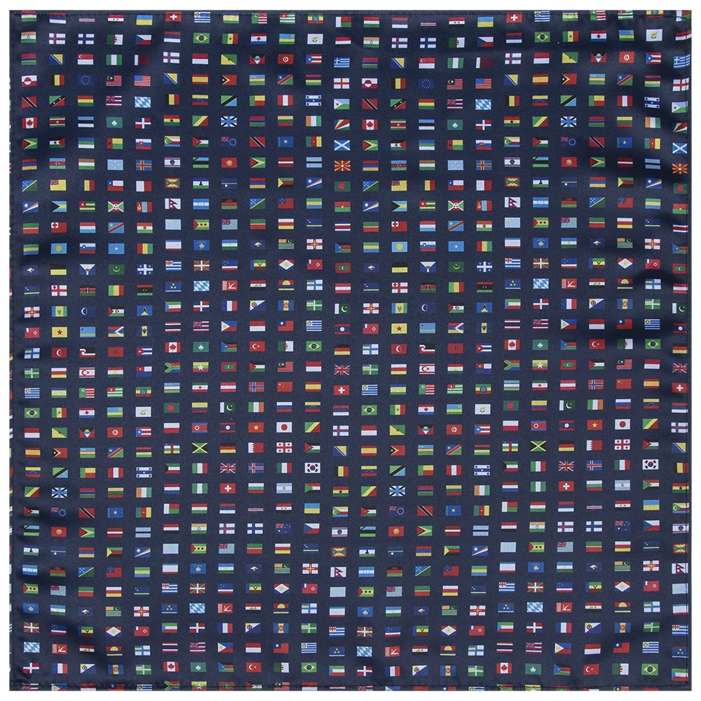 Wholesale or Custom Global inspiration Flags of Nations Mens Necktie International Country Flag Gift NeckTie Flag Ties