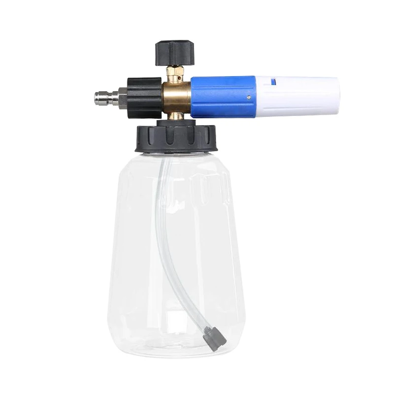 M22-15 Thread Fitting 1000ml High Pressure Foam Cannon Lance Pencil Spraying Fan Spraying Foam Spray Gun