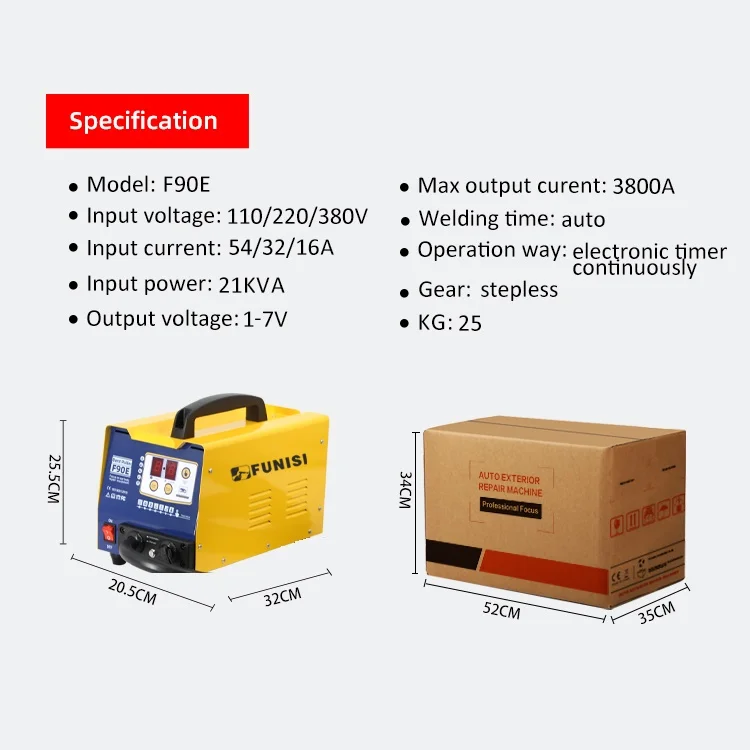 FUNISI car repair Dent Puller for Auto & Auto Body Repair Machine