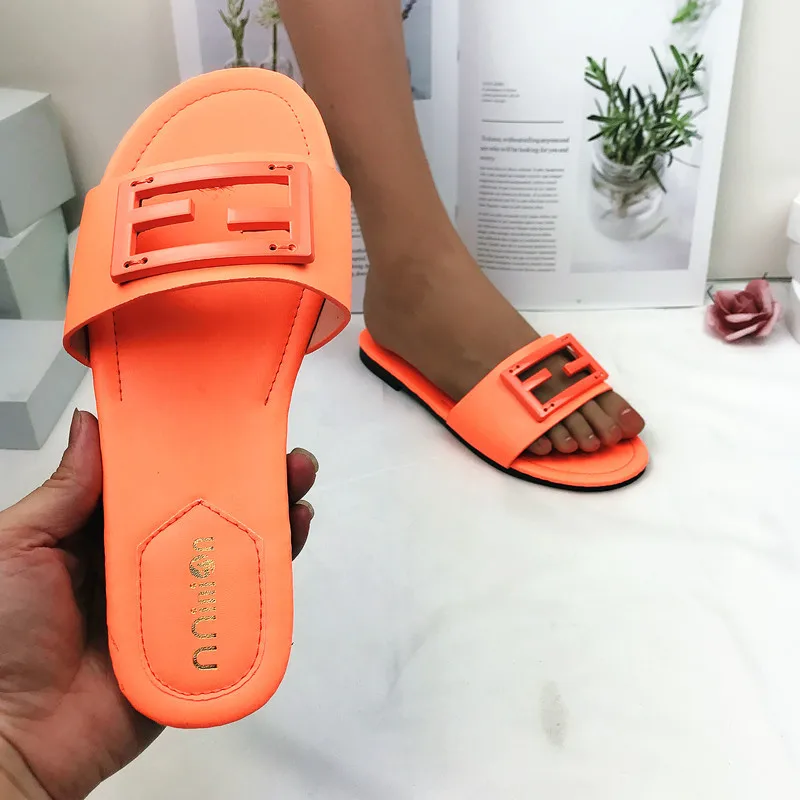 Designer luxury famous brands ladies soft women slides shoes custom slippers for women and ladies beach supplier platform sandal