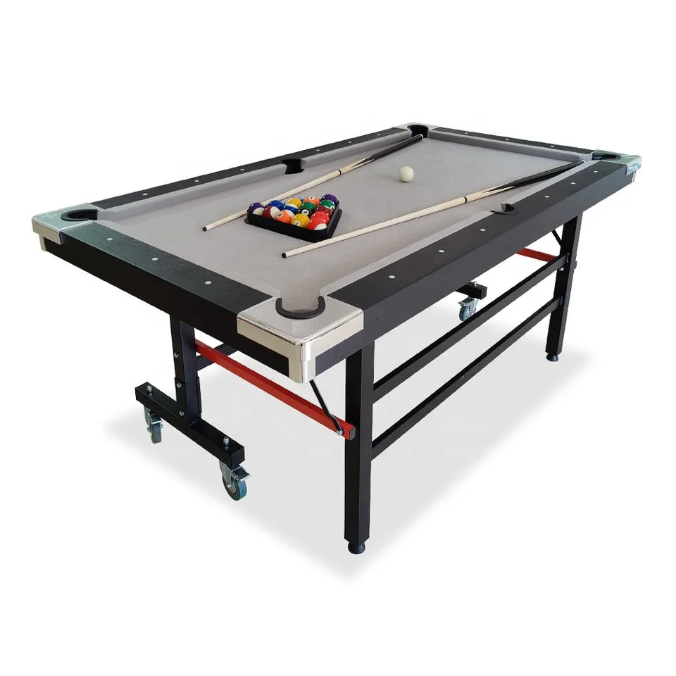 Best Selling Folding Indoor MDF Pool Table & Billiard Table with full set of accessories