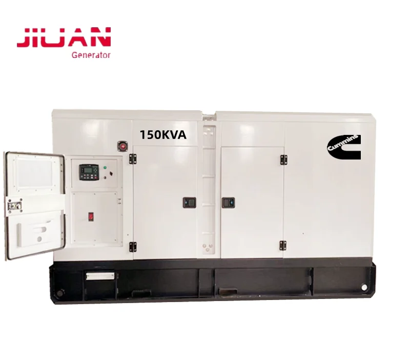 commins engine generator 120kw 3 phase voltage 220v/60hz Grupo Electrgeno 120KW 150kva generator Diesel GHUANGZHOU Delivery fast