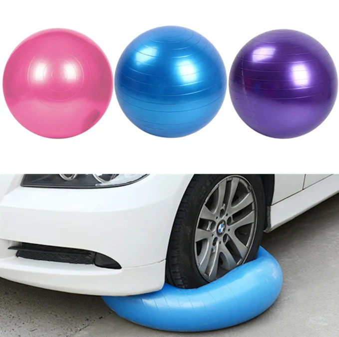 Eco PVC Anti-burst Fitness Stability Yoga Ball with Custom Logo  and Air Pump