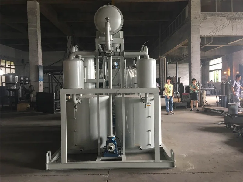 Supply Used/Waste Black Oil Regeneration Equipment, ZHONGNENG BOD Series Motor Oil Reclamation System