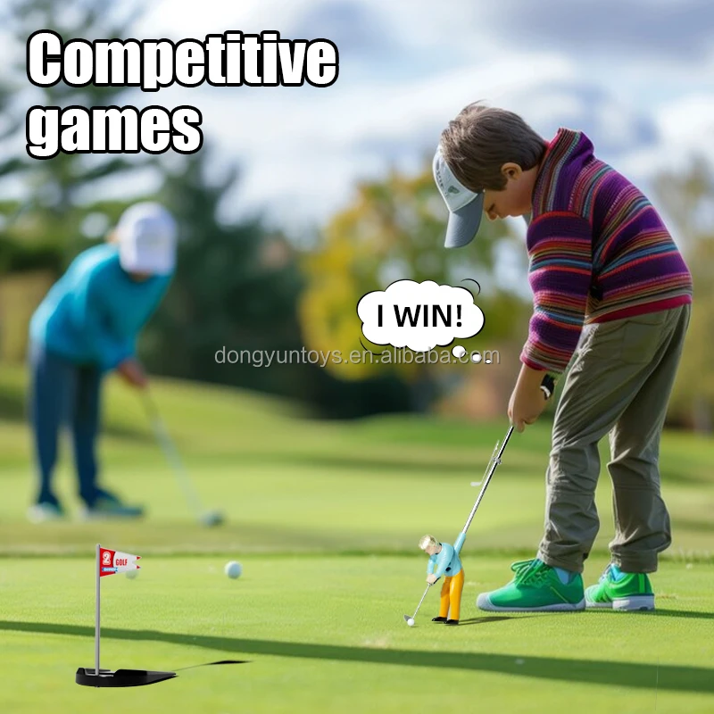 Best selling toys 2024 mini golf toys mini golf bowling football soccer balls cat interactive ball outdoor game toys
