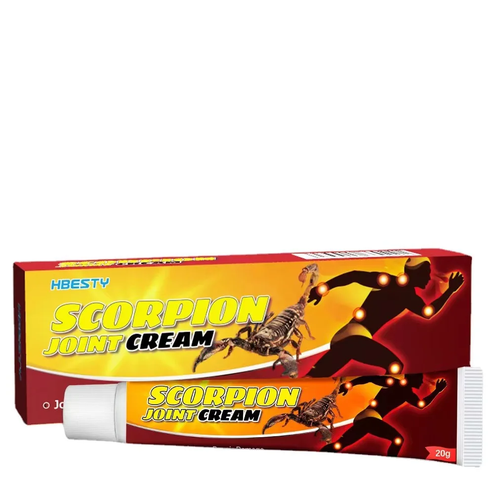 HBESTY Scorpion knee ointment soothing meridian activation health care cream tendon sheath muscle relaxation massage ointment