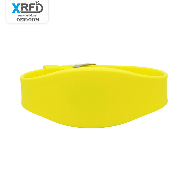 Cheap 13.56mhz Custom Festival Nfc Bracelet Rfid Silicone Wristband For Events