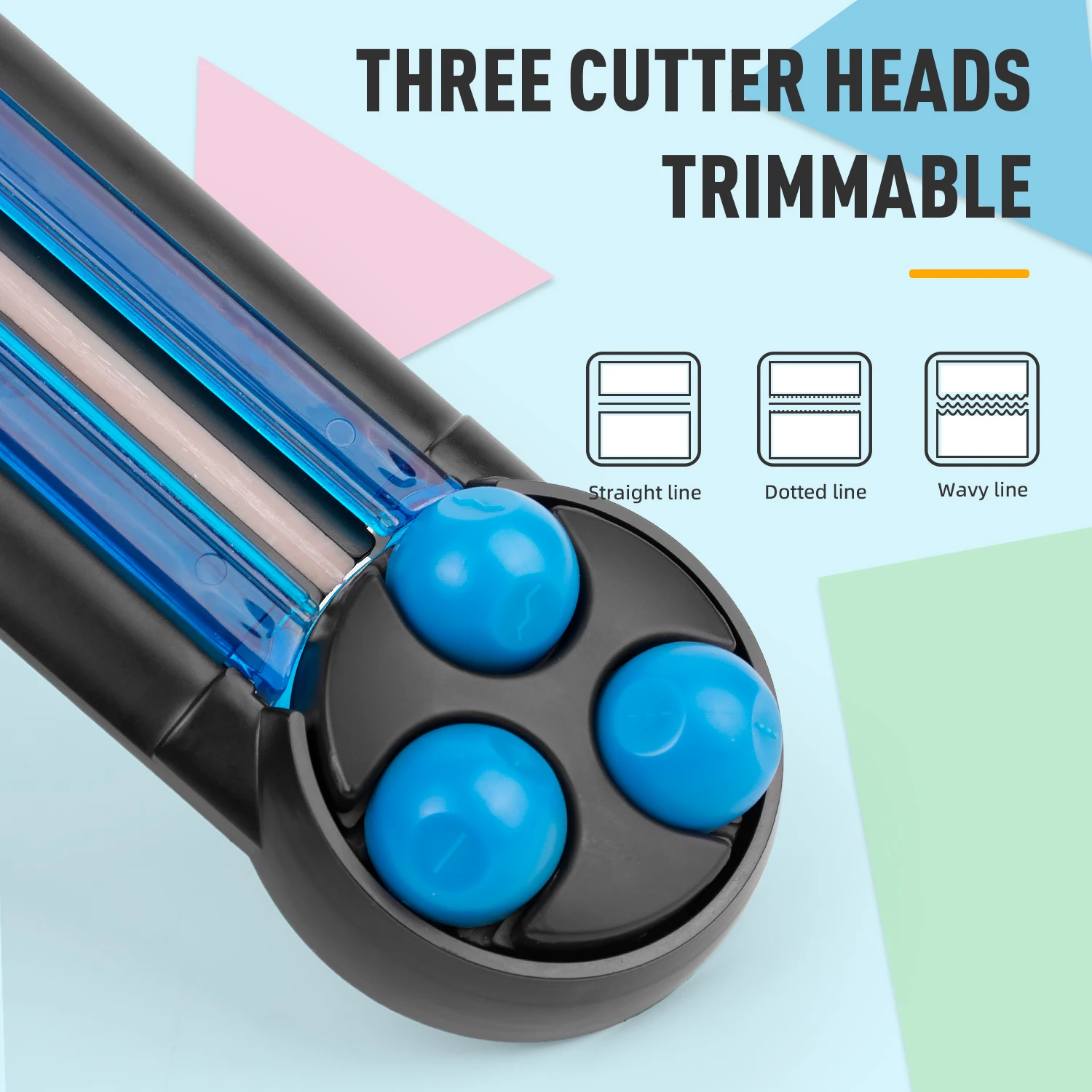 ZEQUAN 3 In 1 Multifunction Paper Cutter DIY Craft Safety Circle Paper Trimmer With Good Price