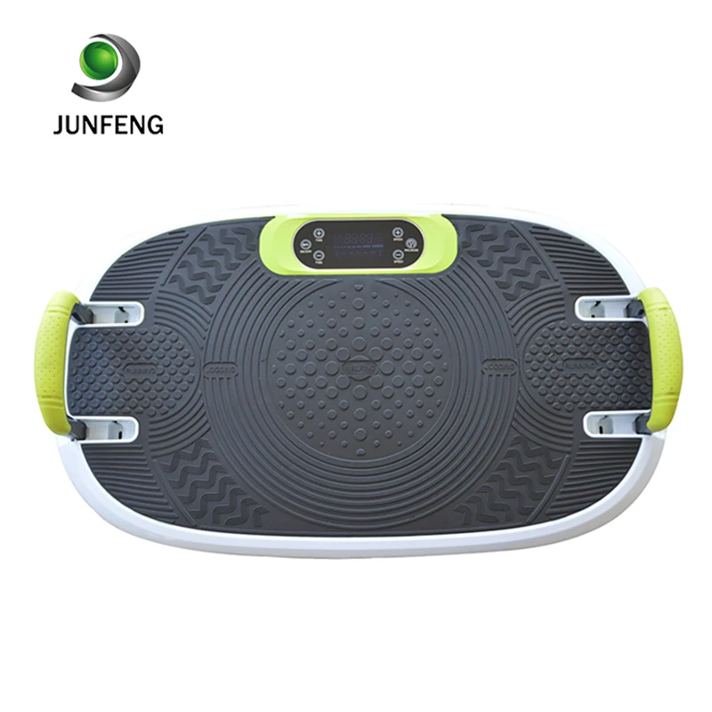 Fitness plate for crazy massage electric exercise machine