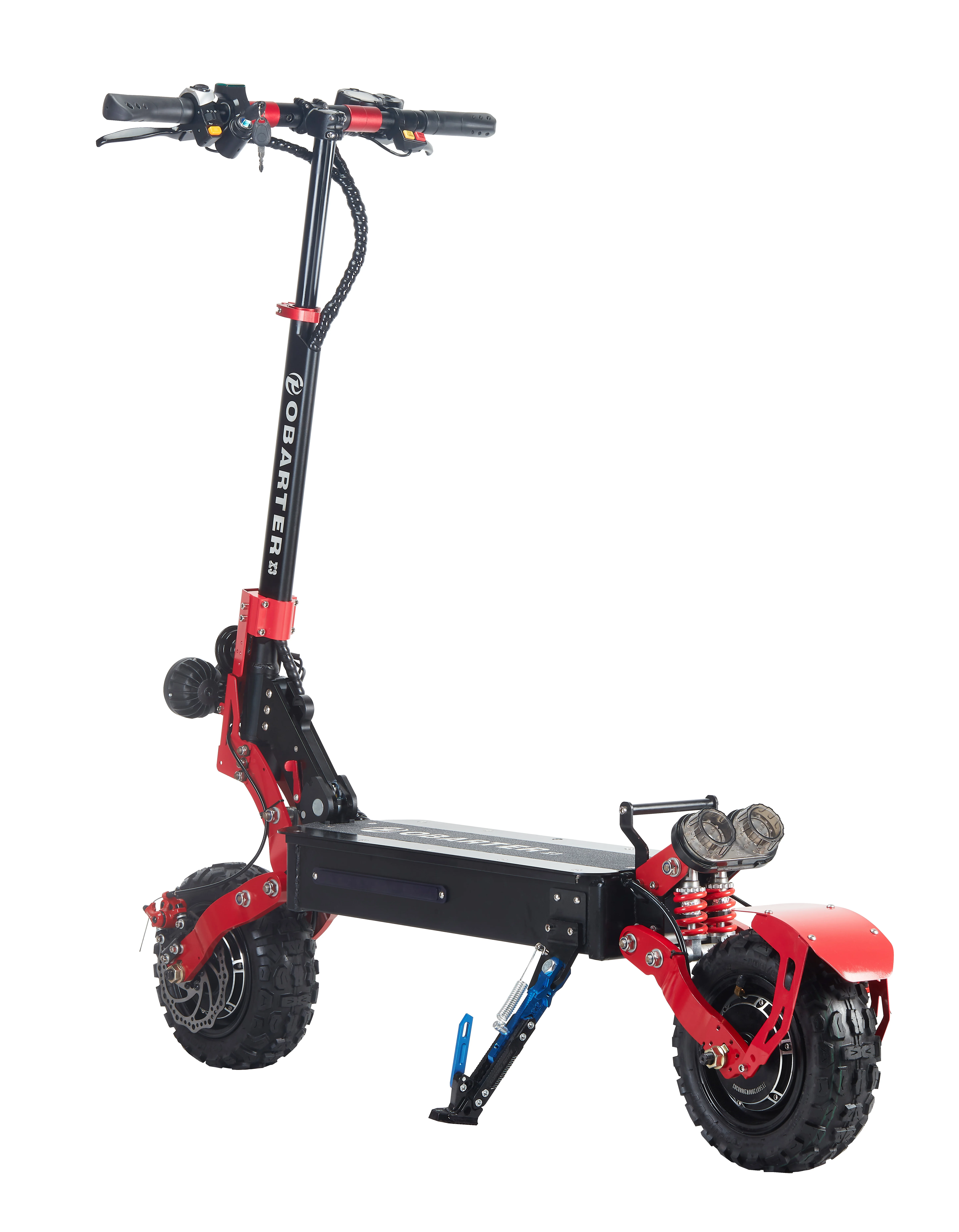 11 inch 1000w*2 dual drive off-road tire OBARTER X3 European and American warehouse electric scooter