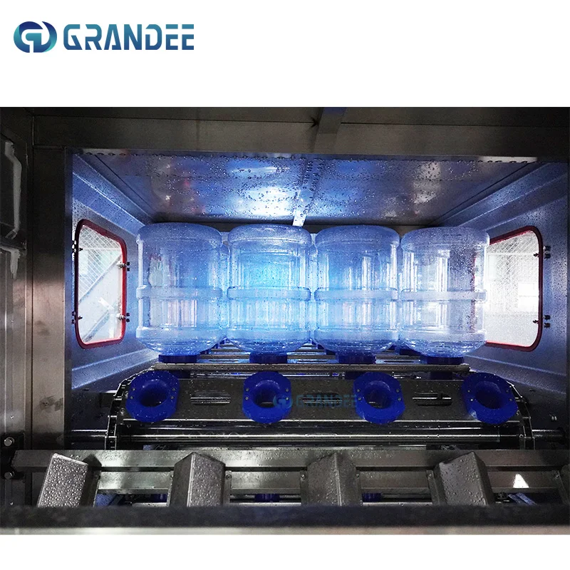 Good quality 18.9L 20L 3 in 1 monoblock 5 gallon liquid water filling line factory