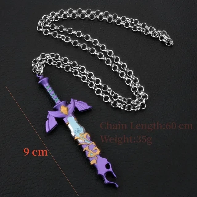 Game Tears of The Kingdom Link Hero Master Sword Keychain Breath of the Wild KeyRing Metal Chaveiro llaveros Fans Souvenir Gifts