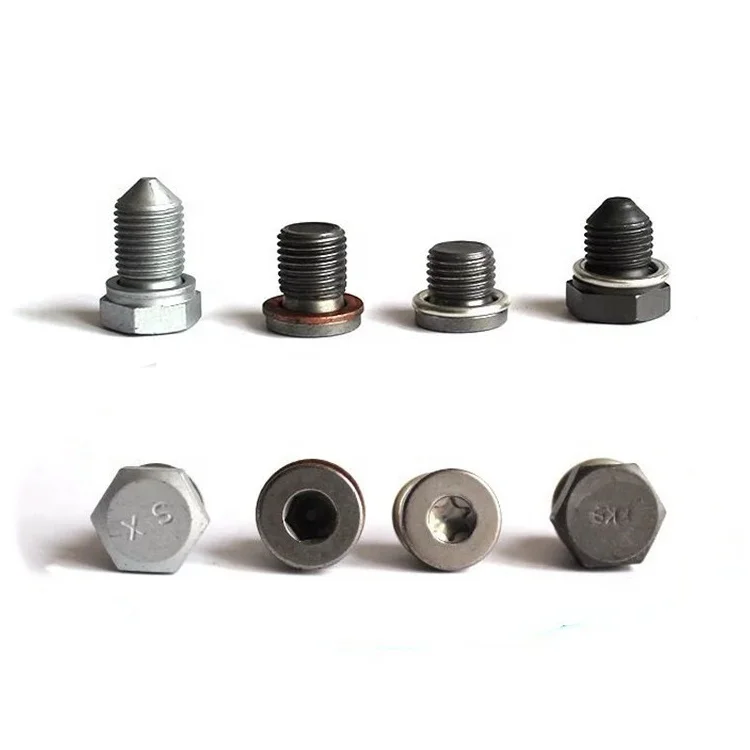High Strength Automotive Fastener Oil Drain Plug With Washer N90813202