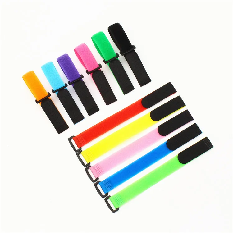 Hot Selling Adjustable Cheap Hook Loop Cable Tie hook and loop buckle strap