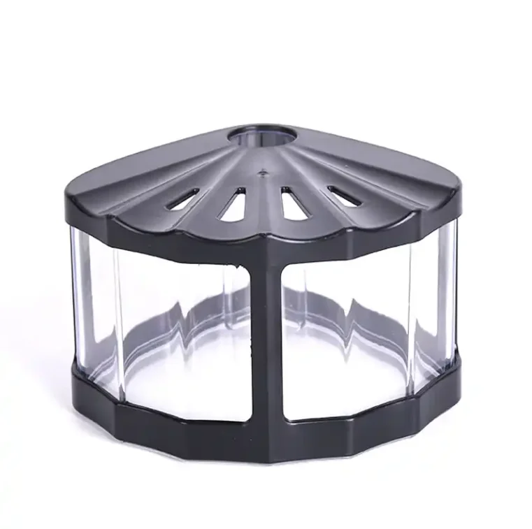 Newleader Ornamental Ecological Pvc Material Creative Mini Turtle Tank Fish Tank With Light