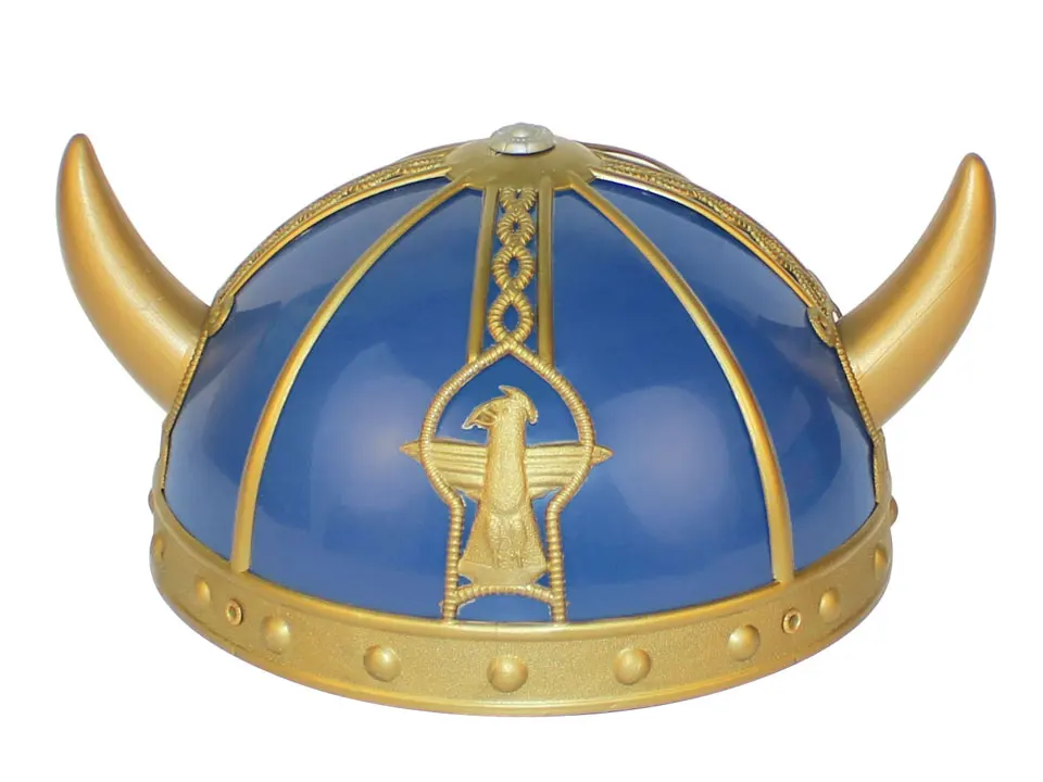 ArtCreativity Viking Helmet for Kids and Adults Viking Costume Helmet with Classic Horn Design