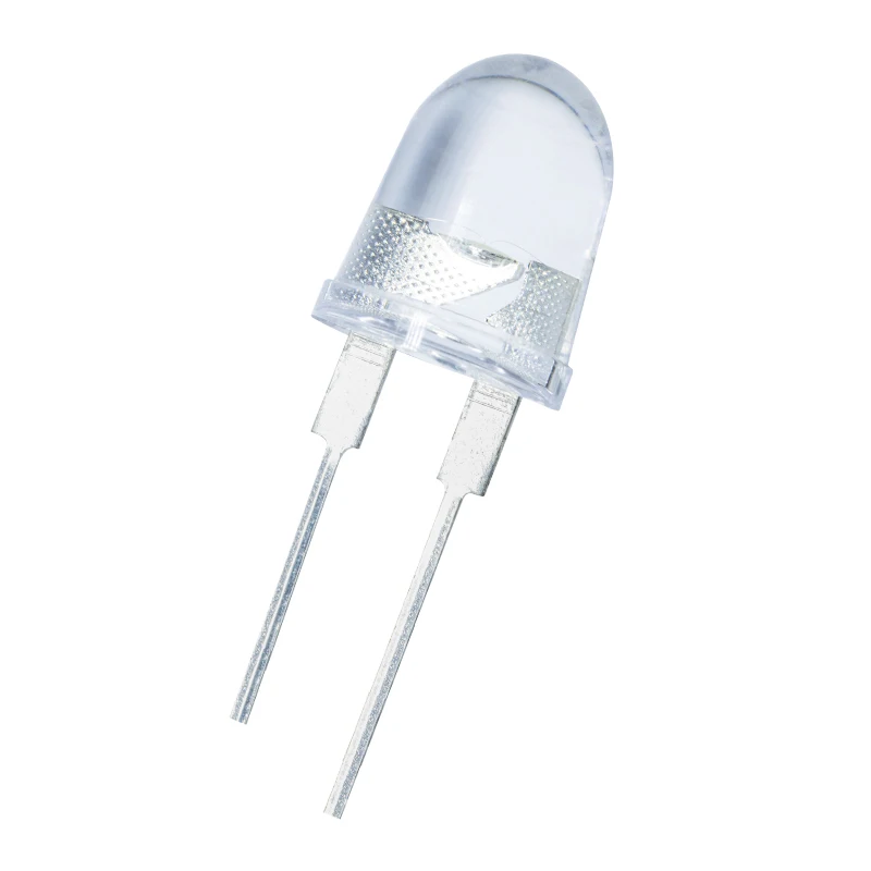 0.5W 10mm Dip Led Natural White 3500-7000K Bullet Head Led Diode