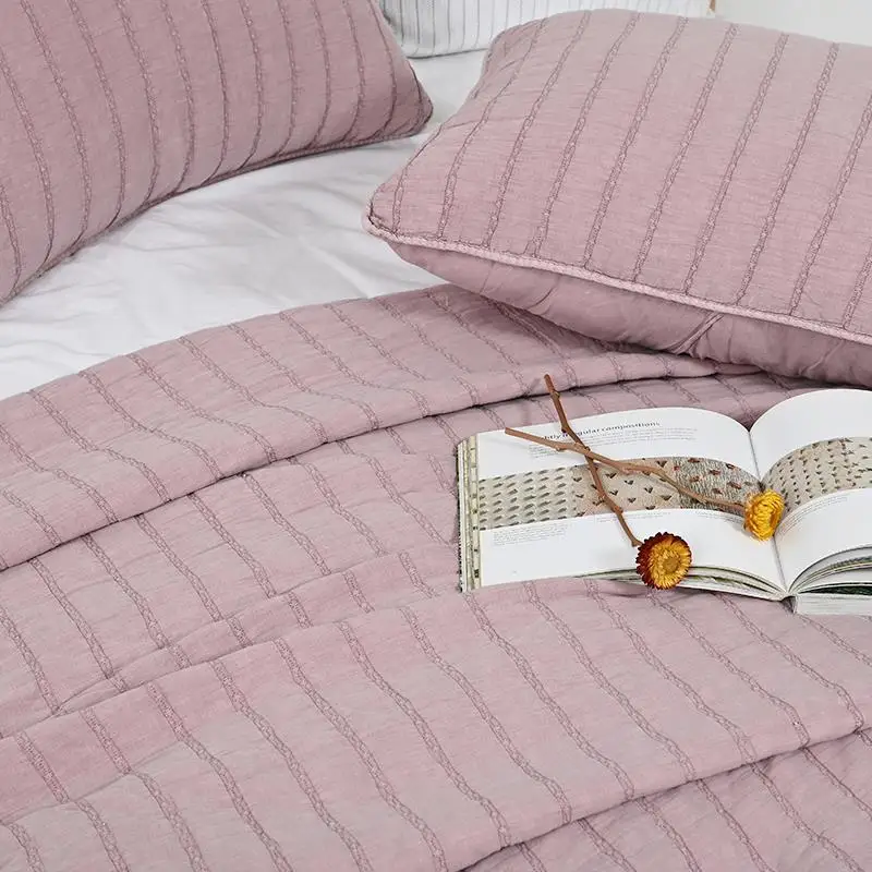 Promotional Black Stripes Colour Bed Sheet Quilt Duvet Bedding Cover Set