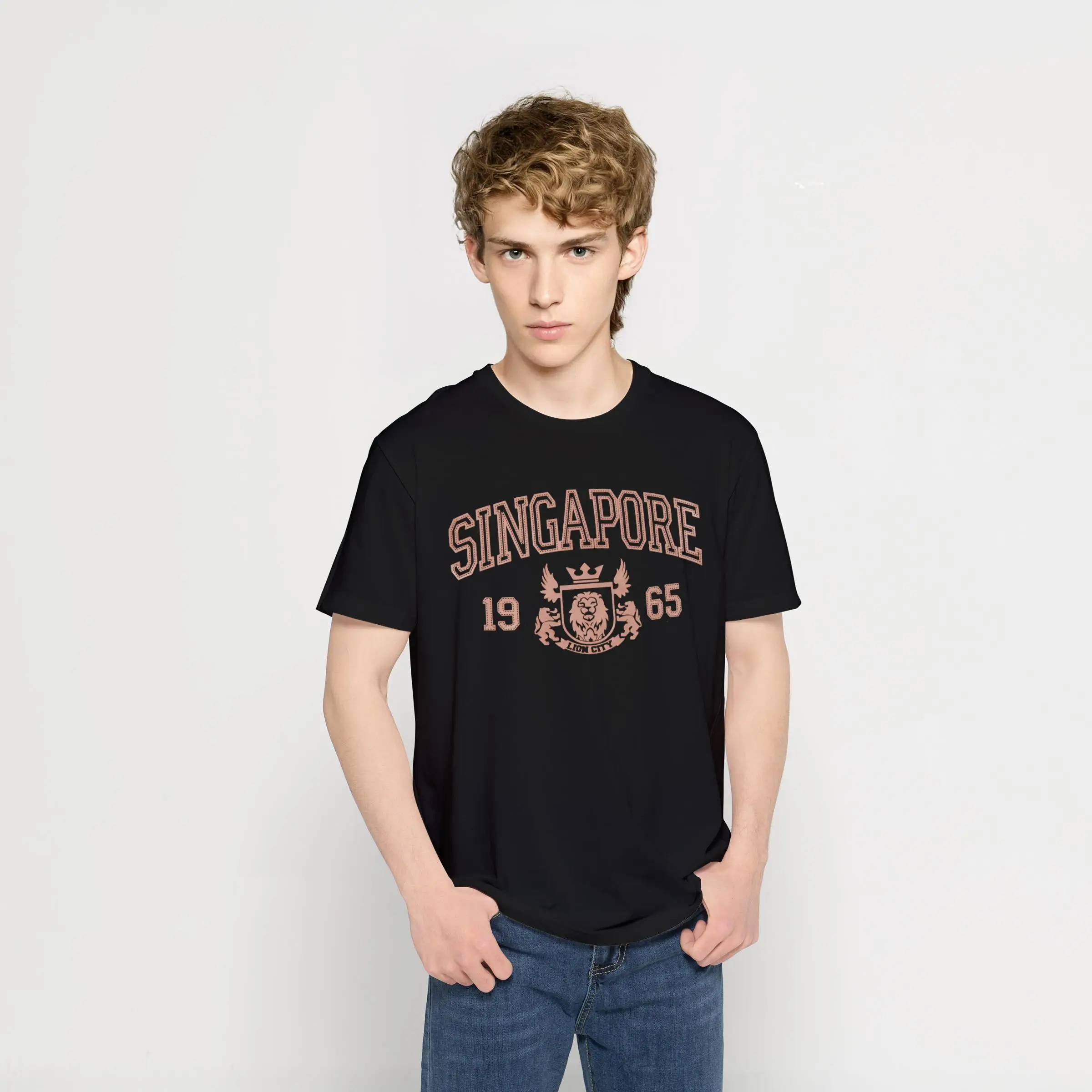 Высокое качество, большие размеры для мужчин Базовая футболка с круглым вырезом из хлопка печатание логоса OEM оптовая продажа 100% мужские футболки из хлопка, футболки