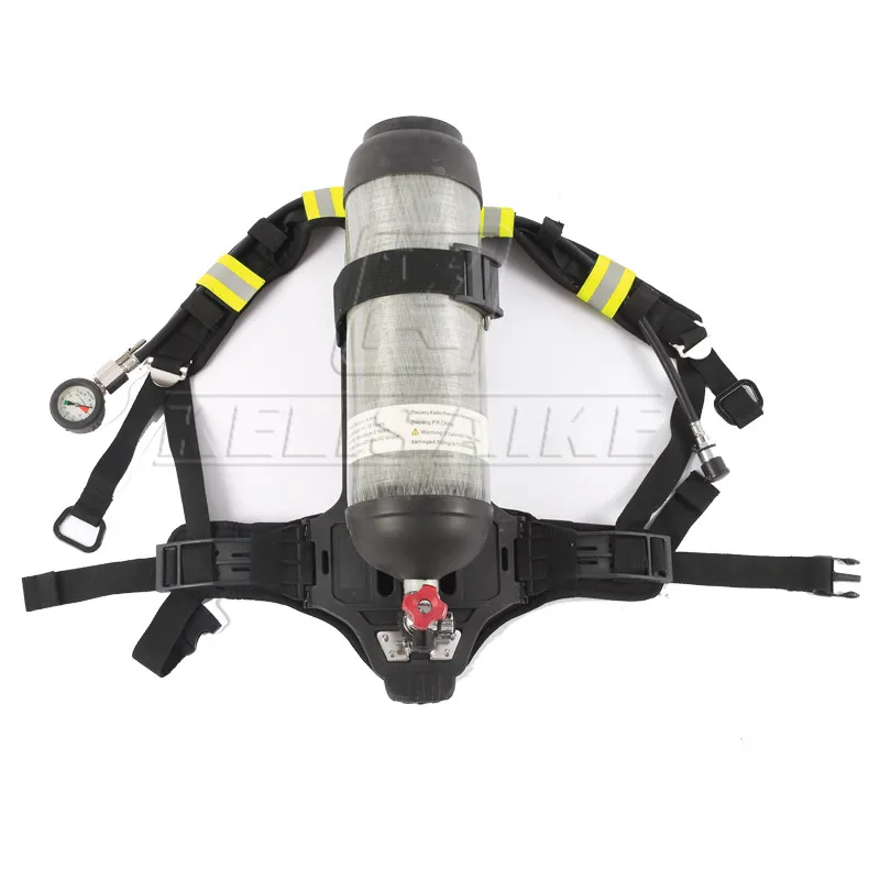 Composite Oxygen Cylinder Tank with Valve 3 litre 6.8 litre 9 litre High Pressure Carbon Fiber/Aluminum