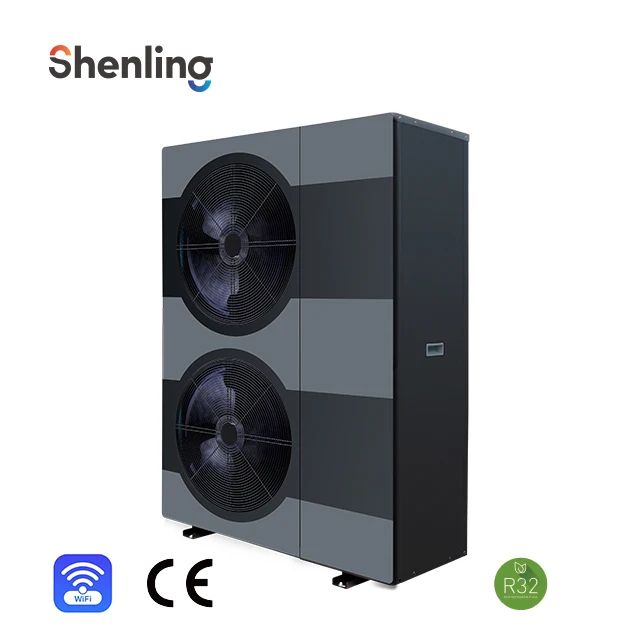 Air Source Home Heat Pump For Cold Weather R32 Eco-Friendly Monoblock Home Floor Heating Cold Climate Heat Pump