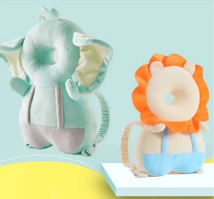 1-3T Toddler Baby Head Protector Safety Pad Cushion Back Prevent Injured Angel Bee Cartoon Security Pillows