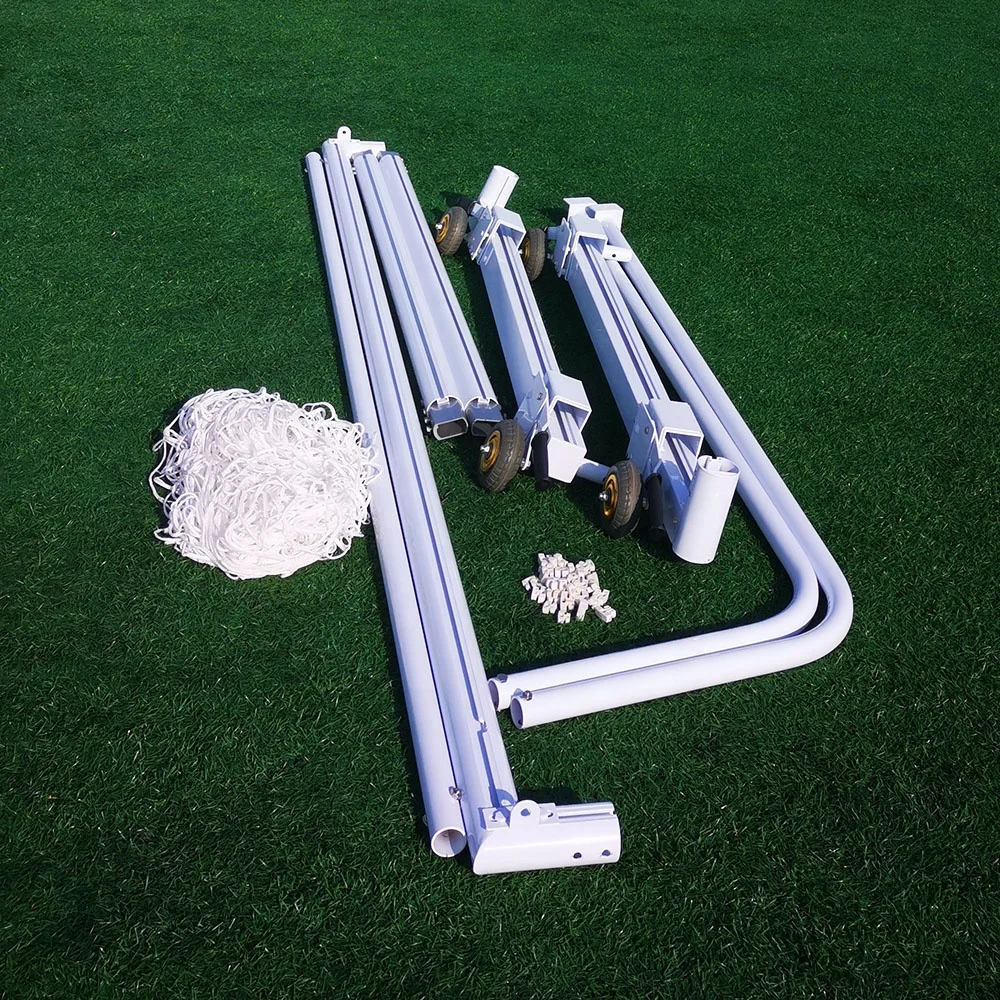 3m moveable aluminum futsal goal post soccer goals