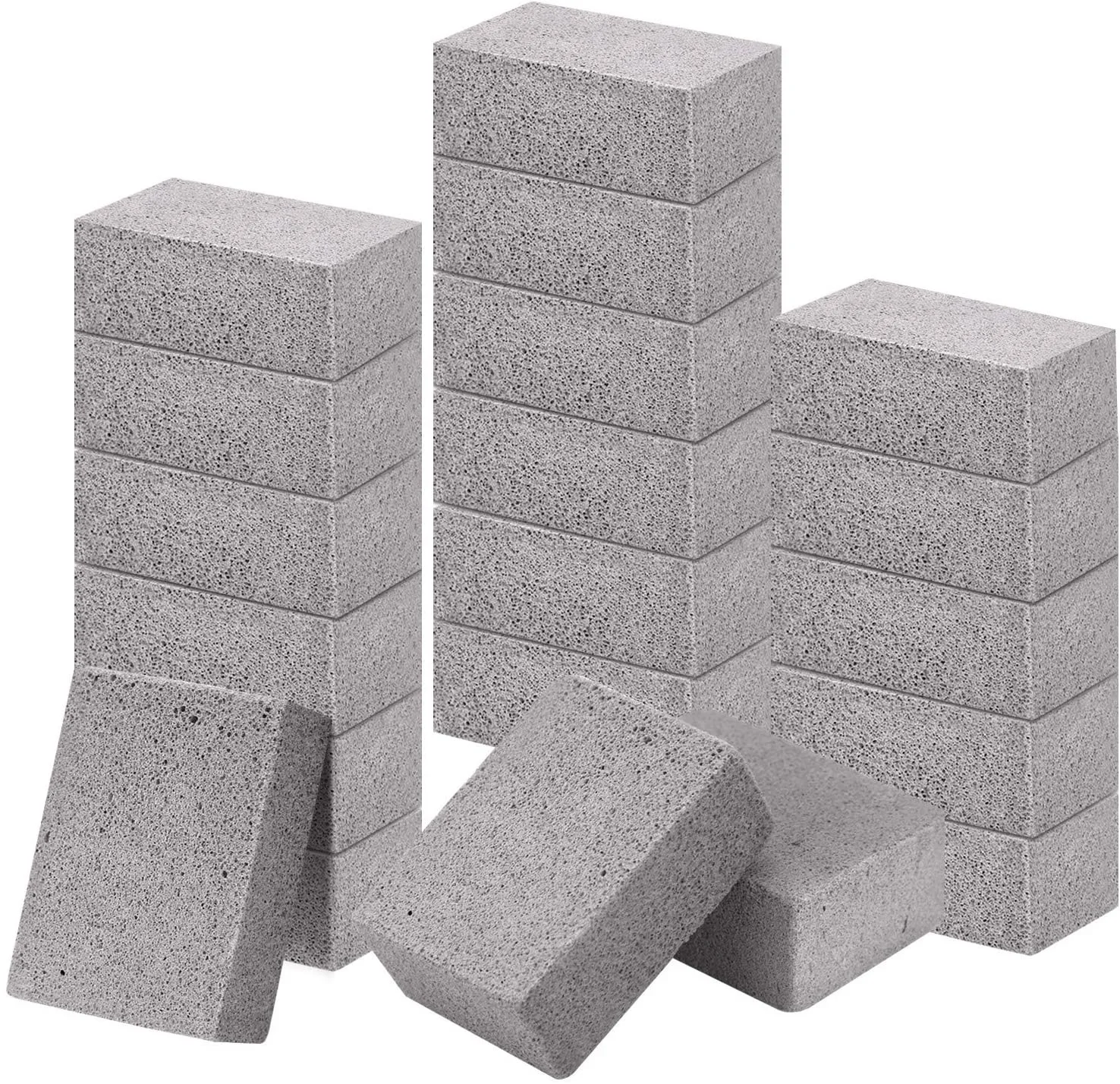 Durable Barbecue Support Grilling Net Cleaner Heat Resistant Oven Grill Mesh Cleaning Block Brick Bbq Grill Cleaning Stone Tools