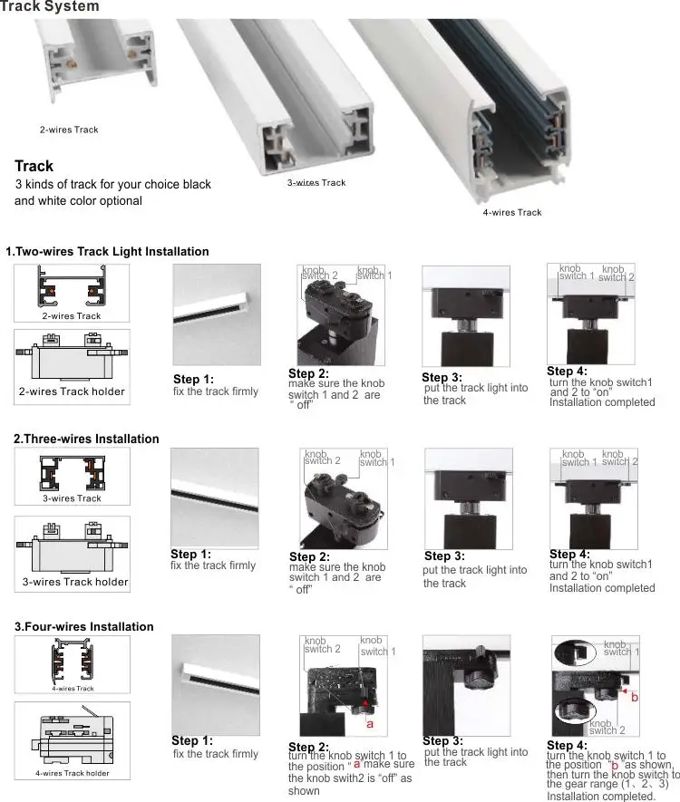 track led light indoor