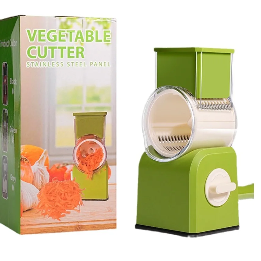 Household vegetable cutter hand roller multifunctional potato grater high efficiency